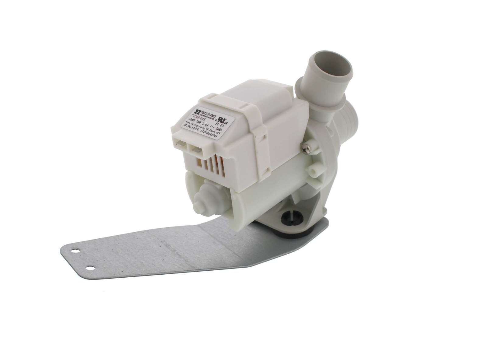 WG04A03417 - Genuine OEM GE Washer Drain Pump & Motor Assembly